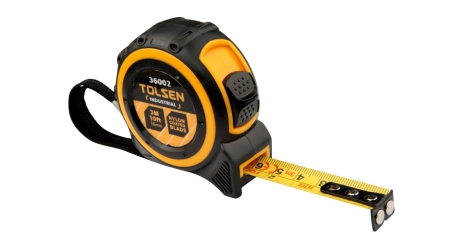 TOLSEN Рулетка измерительная 3 м, магнитный крюк