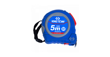 Рулетка измерительная KING TONY 79094-05C1, 5 м, магнитный крюк