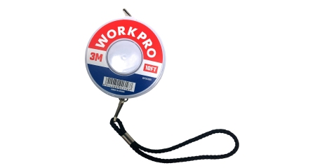 Рулетка мягкая 3м/10 футов WP261001 WORKPRO