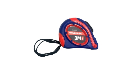 Рулетка пластмассовая 3м(10фут)*16мм самоблокирующаяся WP261005 WORKPRO
