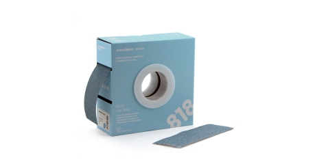 Рулон шлифовальный на сетчатой основе 70 мм х 12 м Р120 Sandwox 818 Blue Net 818.12.120.R