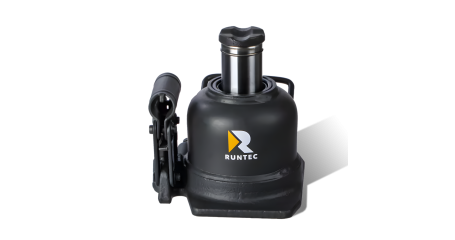 RUNTEC RT-WJ10 Домкрат бутылочный, двухштоковый, профессиональный 10 т, 125-225 мм