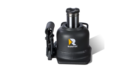 RUNTEC RT-WJ10 Домкрат бутылочный, двухштоковый, профессиональный 10 т, 125-225 мм