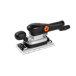 Пневмо орбитальная шлифовальная минимашинка Rupes SO 210AP  с пылеотводом и прямоугольной подошвой