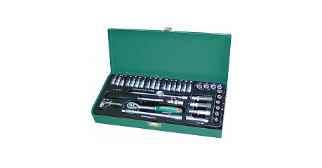 Набор головок торцевых S04H2141S, 1/4"DR, 4-13 мм, 41 предмет