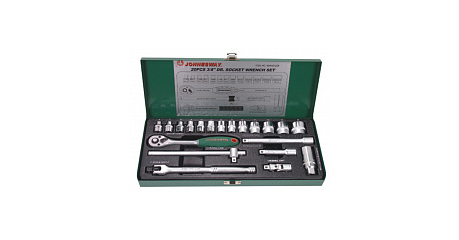 Набор головок торцевых S04H3120S, 3/8"DR, 6-23 мм, 20 предметов