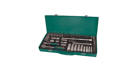 Набор головок торцевых стандартных и глубоких S04H3157S, 1/4