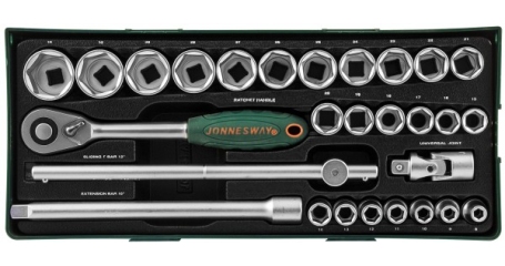 S04H4728SP Набор головок торцевых 1/2