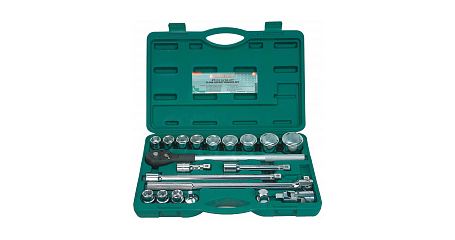 Набор головок торцевых S04H6321S (S04H6121S), 3/4