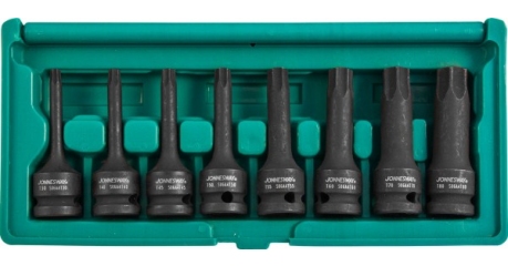 S06A408S Набор ударных головок "TORX" 1/2DR"Т30- T80 78мм, 8 предметов