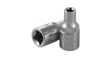 S06H204 Головка торцевая 1/4"DR, внешний TORX®, Е4