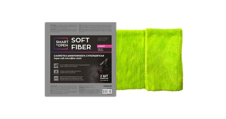 Салфетка из микрофибры SmartOpen SOFT FIBER Light для сушки автомобиля