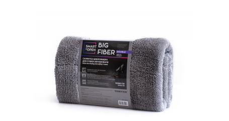 Салфетка микрофибра для сушки автомобиля SmartOpen Big Fiber Double