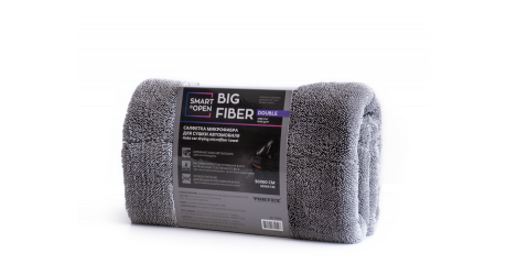 Салфетка микрофибра для сушки автомобиля SmartOpen Big Fiber Double