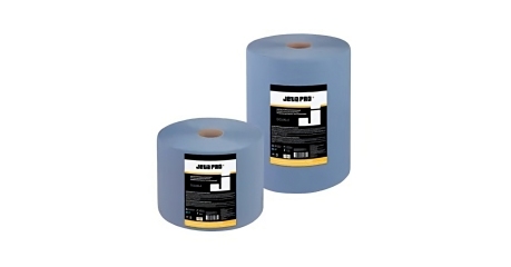 Салфетки очищающие бумажные двухслойные синие в рулоне 500 шт 35х38 Jeta Pro 5850766