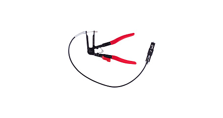 Щипцы для хомутов, универсальный, гибкий удлинитель, 630 мм МАСТАК 103-30630