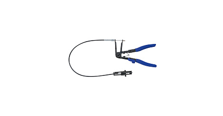 Щипцы для пружинных хомутов 12-53 мм, гибкий привод 630 мм KING TONY 9AA31