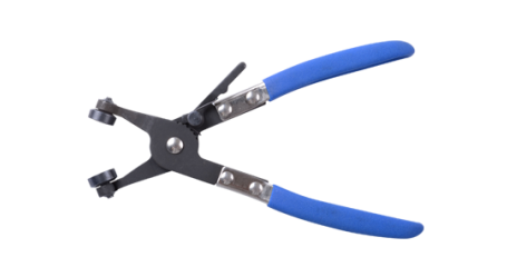 Щипцы для пружинных хомутов системы охлаждения, 55 мм, трещотка KING TONY 9AA11