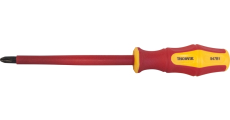 SDPI060 Отвертка стержневая диэлектрическая крестовая VDE 1000V, PH0x60 мм