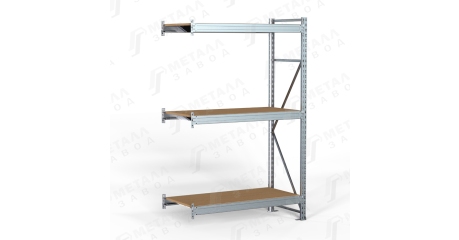 Секция к металлическому стеллажу SGR-V-Zn-ДСП 1863-2.0 ДС
