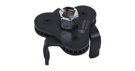 Съемник масляных фильтров, 63-102 мм, 3-х захватный МАСТАК 103-41102