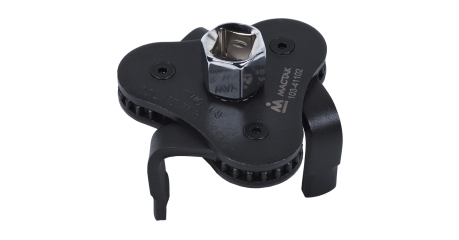 Съемник масляных фильтров, 63-102 мм, 3-х захватный МАСТАК 103-41102