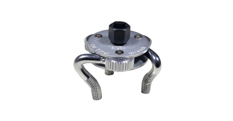 Съемник масляных фильтров для мотоциклов, 45-75 мм, 3-х захватный МАСТАК 103-41110M