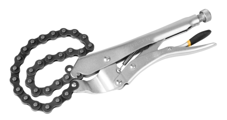 Съемник масляных фильтров 60-140 мм цепной с фиксатором TOLSEN TT10050