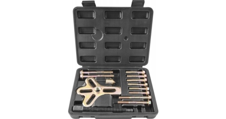 Съемник многофункциональный с болтовыми захватами в наборе Thorvik AHBPS13 , диапазон захватов 30-120 мм, 13 предметов