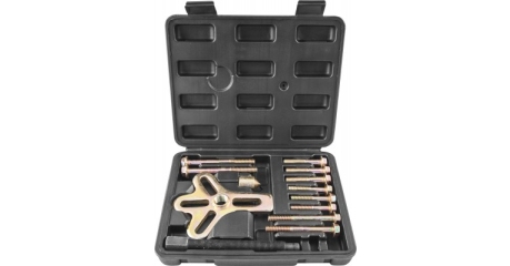 Съемник многофункциональный с болтовыми захватами в наборе Thorvik AHBPS13 , диапазон захватов 30-120 мм, 13 предметов