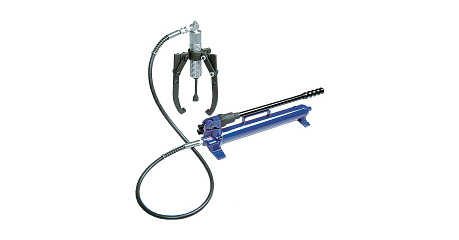 Съемник подшипников гидравлический, 8 т, до 350 мм, 3 предмета МАСТАК 104-19308