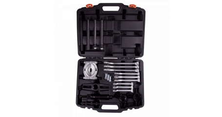 Съемник подшипников гидравлический AFFIX AF10419010C, 10 т, 75-100 мм, 21 предмет