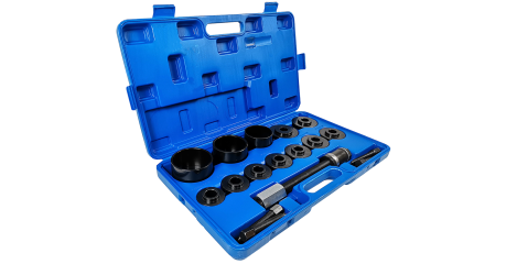 Съемник подшипников переднеприводных авто (17 предметов) TA-D1021