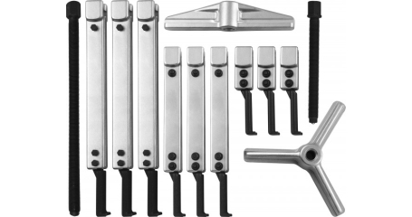 Съемник универсальный AE310144S, американского типа со скользящими 2-3 захватами в наборе, диапазон захватов внутр./наружн. 60-160/40-120, глубина 100-250 мм