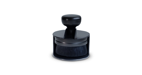 Щетка для чернения шин круглая с искусственным ворсом Smart Open 160391