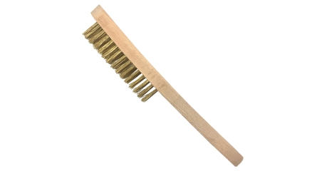 Щетка проволочная омедненная 4х15 мм WP253004 WORKPRO