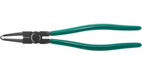 Щипцы изогнутые для стопорных колец jonnesway P18012B удлиненные с ПВХ рукоятками, сжим, 85-165 мм, 3.5-4.0 мм, 310 мм