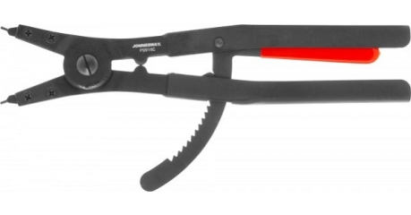 Щипцы прямые с фиксатором для стопорных колец jonnesway P9916C, разжим, 85-170 мм, 3.5-4.0 мм, 400 мм