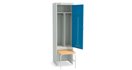 Шкаф металлический для одежды ШРЭК 21-530 ВСК