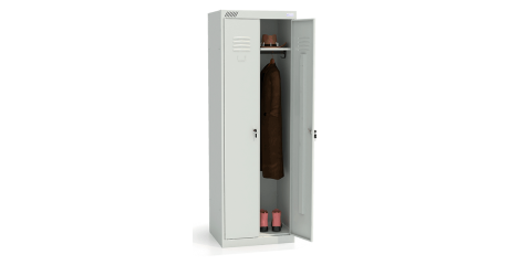 Шкаф металлический для одежды ШРК 22-600