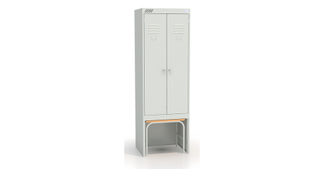 Шкаф металлический для одежды ШРК 22-600 ВСК