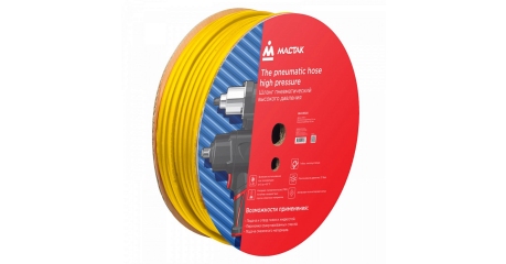 Шланг пневматический МАСТАК 684-95100, 9,5х16,5 мм, 100 м, поливинилхлоридный, гибкий