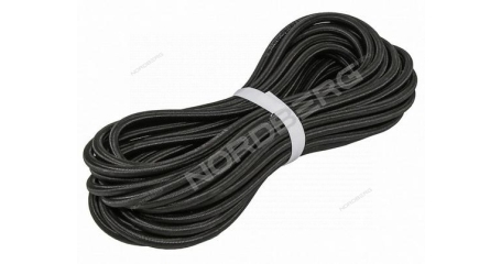 Шланг топливный резиновый в оплетке 4мм бухта 15м NORDBERG H0409NBR-BR_15