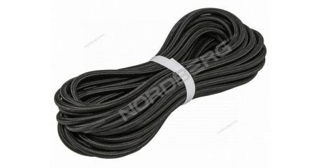 Шланг топливный резиновый в оплетке 4мм бухта 15м NORDBERG H0409NBR-BR_15