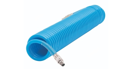 Шланг воздушный спиральный полиуретановый NORDBERG HS1010PU, ?10х14 мм, 10 м