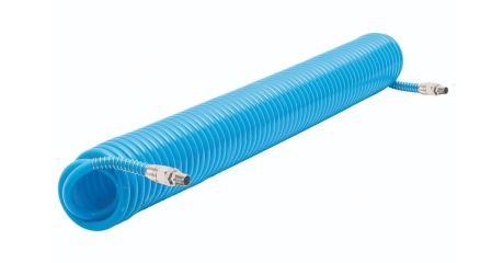 Шланг воздушный спиральный полиуретановый NORDBERG HS1015PU, ?10х14 мм, 15 м