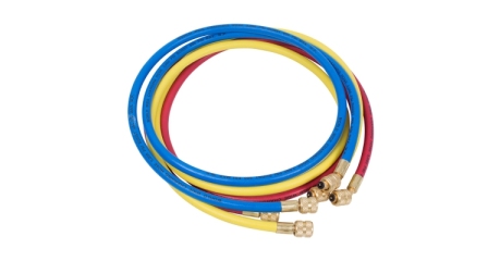 Шланг заправочный для фреона 1/4"SAE х1/4"SAE, 1,5 м