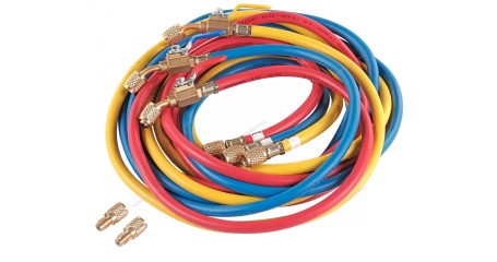 Шланг заправочный для фреона NORDBERG NFH30 (3 м, в компл. 3 шт.)