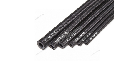 Шланг топливный резиновый в оплетке NORDBERG H1015NBR-BR (10мм, 1м.)