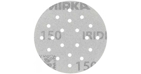 Шлифовальный диск на бумажной основе липучка IRIDIUM 77мм 20 отв P500 MIRKA 246JU05051
